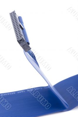 computer cable closeup