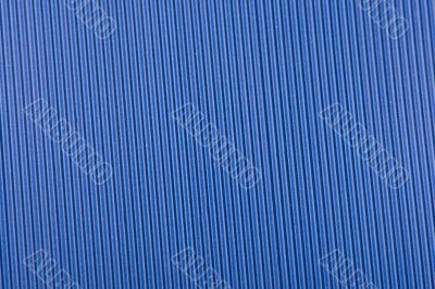 Blue computer cable macro on white