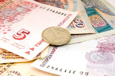 Russian ruble money