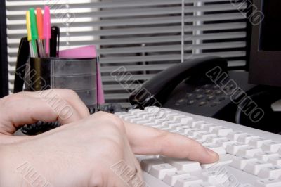 pressed enter key