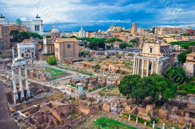 Ancient Forum in Rome