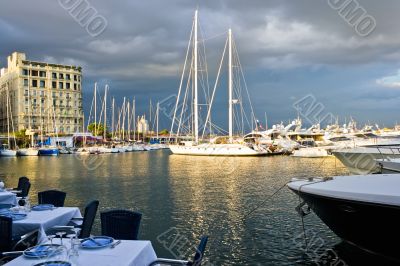Naples port