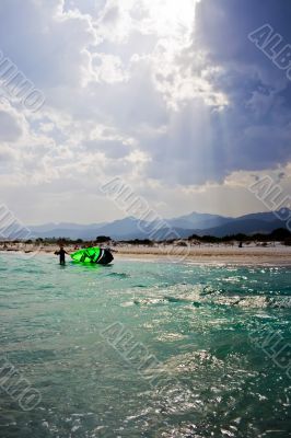 Kite surfer
