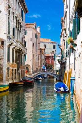 A canal in Venice