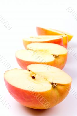apples halves