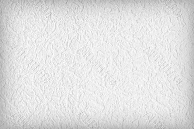 Frame from white wall-paper