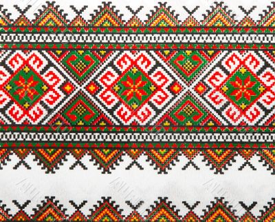ukrainian color knitted textile
