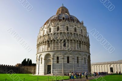 Baptistery in Pisa