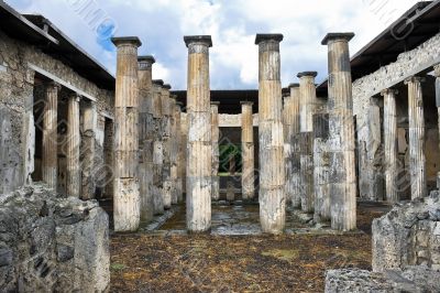 Ancient roman columns