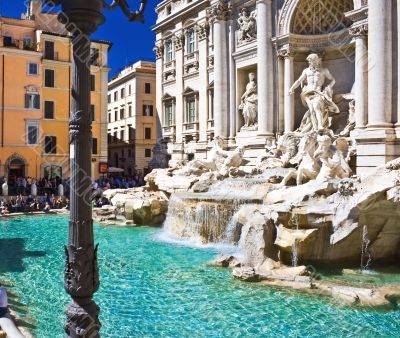 Trevi Fountain in Rome