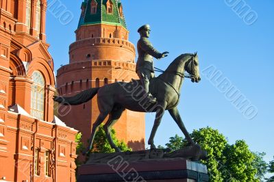 Georgy Zhukov monument