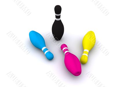  bowling pins