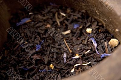 dried tea