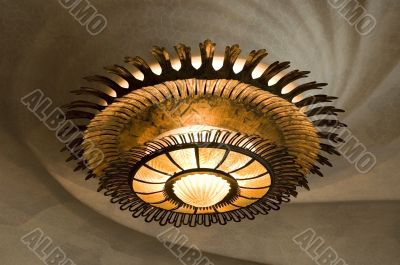 chandelier. casa batllo - detail