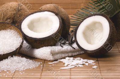 coco and vanilla bath