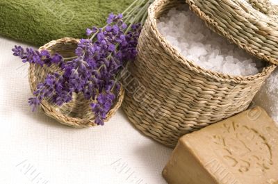 lavender bath