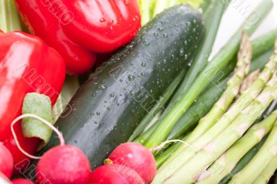 Arrangement of Vegetables