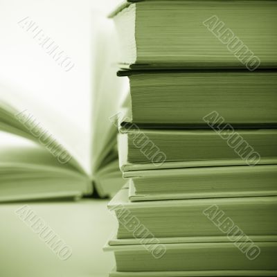 stack of books