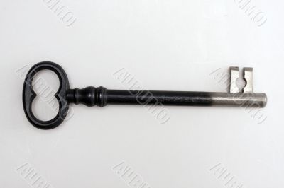 Key isolated on white