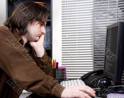 dozed off in office