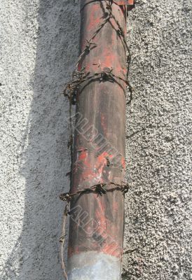 Rusty pipe