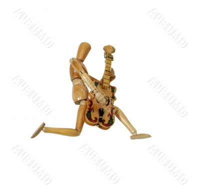 Rocking out to music