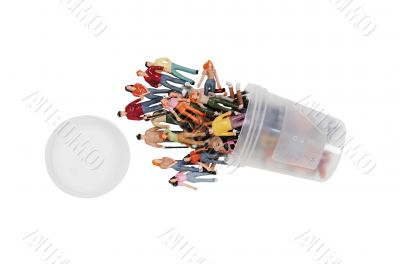 Sampling of different people