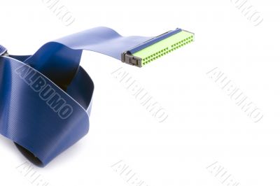 computer cables macro
