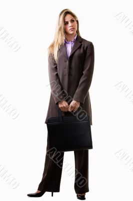 Woman in business suit