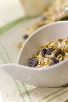 bowl of muesli