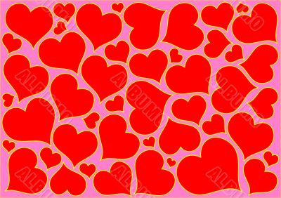 Valentine hearts