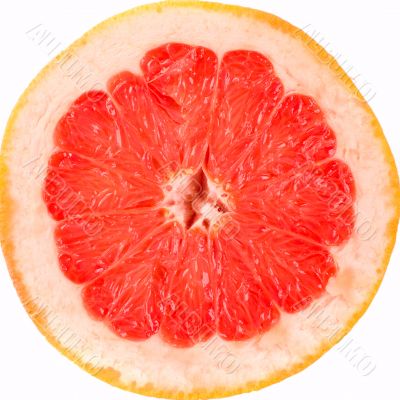 fresh grapefruit