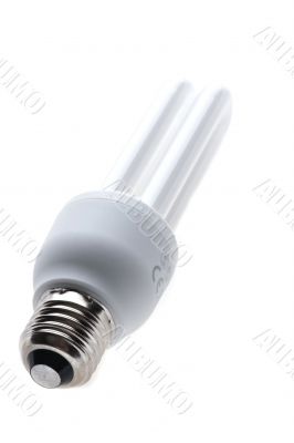 florescent light bulb closeup