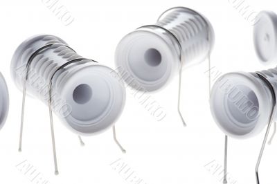 hair rollers closeup
