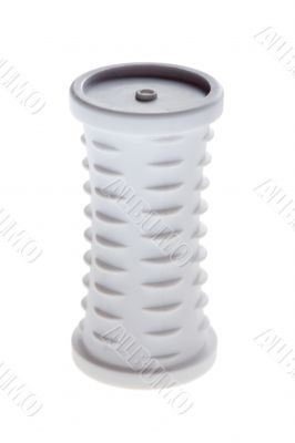 hair rollers macro