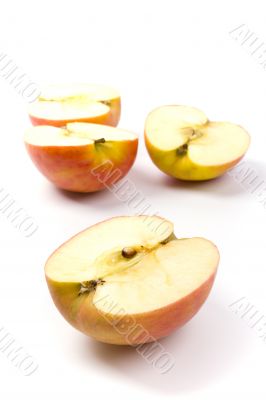 apple halves