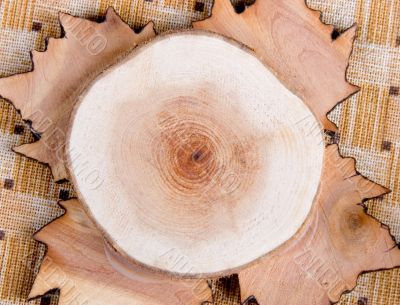 wooden hot pad