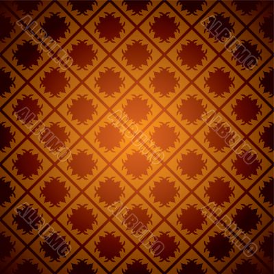 orange wallpaper grid