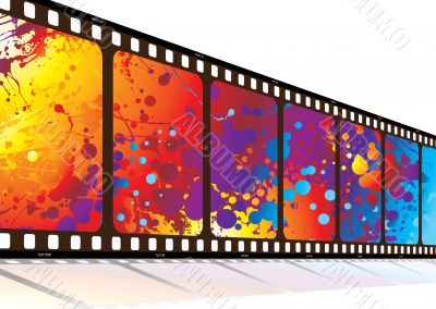 film along rainbow