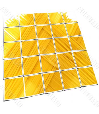 pasta linguine collage