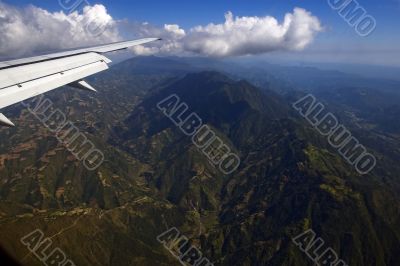 The picturesque mountain range