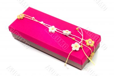 pink gift box