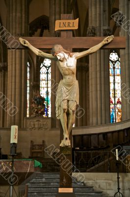 christ statue