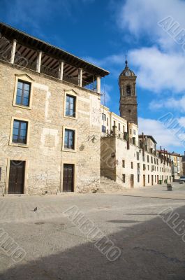 square at vitoria city