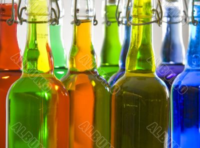 Colored Bottles