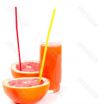 juice and grapefruit