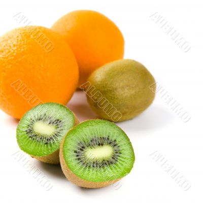 oranges and kiwi