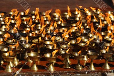 Butter Lamps A