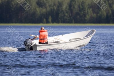 Grandpa`s New Boat