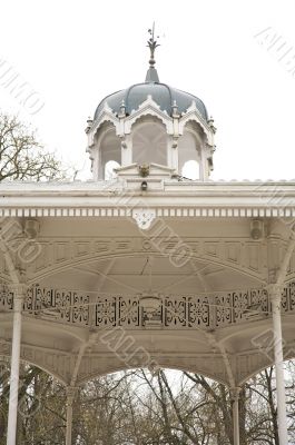 detail of kiosk